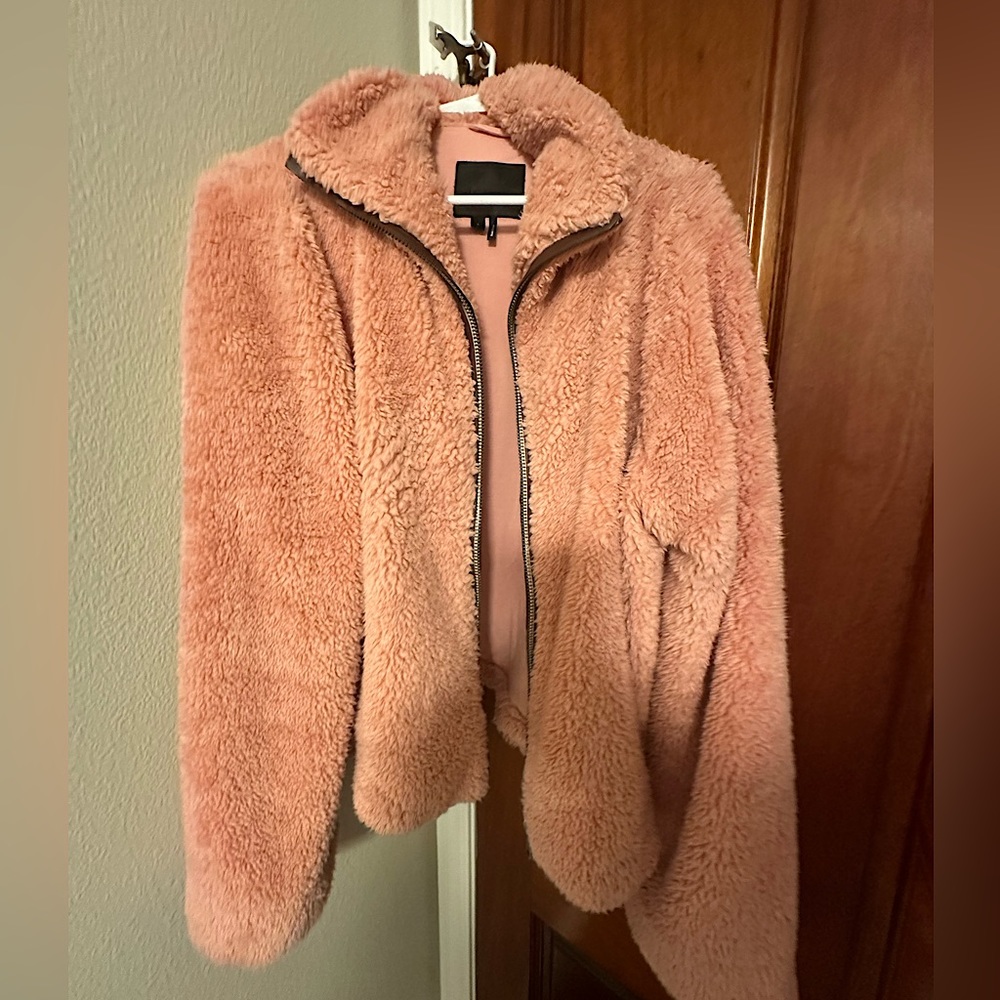 Paige Pink Sherpa Large